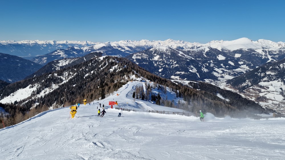 Het deelgebied bij Bad Kleinkirchheim.